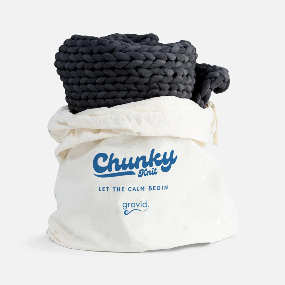 Knit Blanket Can You Wash Your Weighted Blanket Chunky Knit